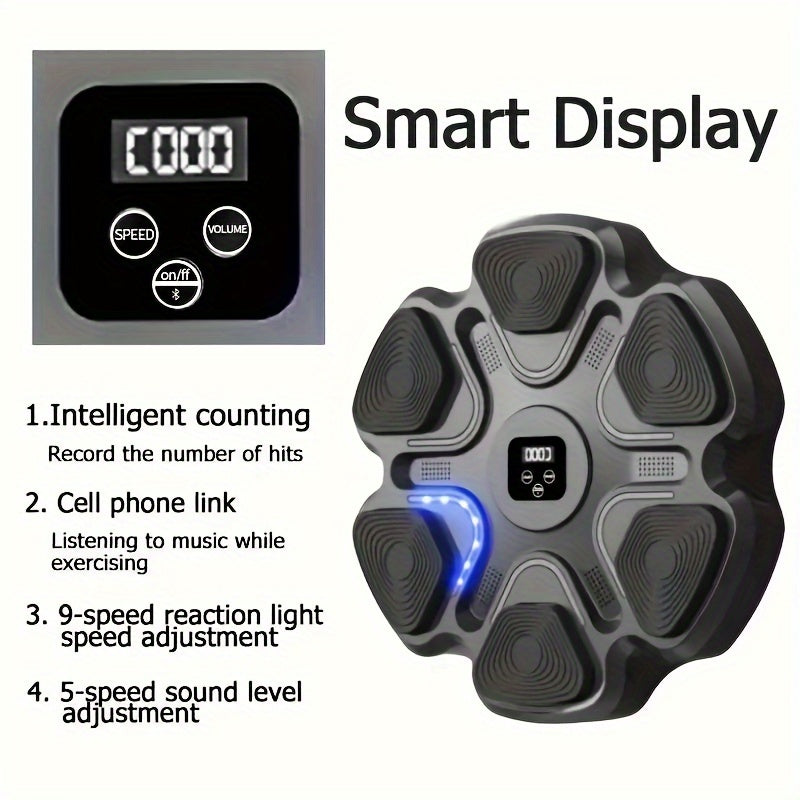 Wireless Wall Punching Pad with Gloves
