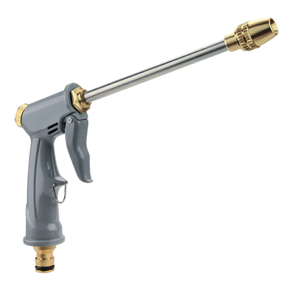 High Pressure Water Hose Nozzle Long Spray Attachment Suitable For Garden Hose & Car Wash