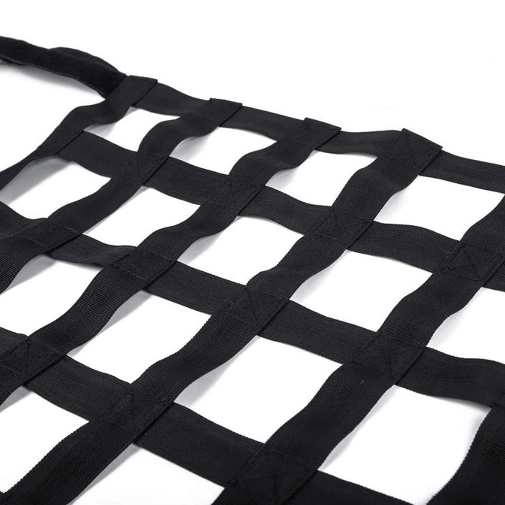 Roof Cargo Net Back Window Storage Hammock Suitable For Jeep Wrangler TJ / JK 1997-2018