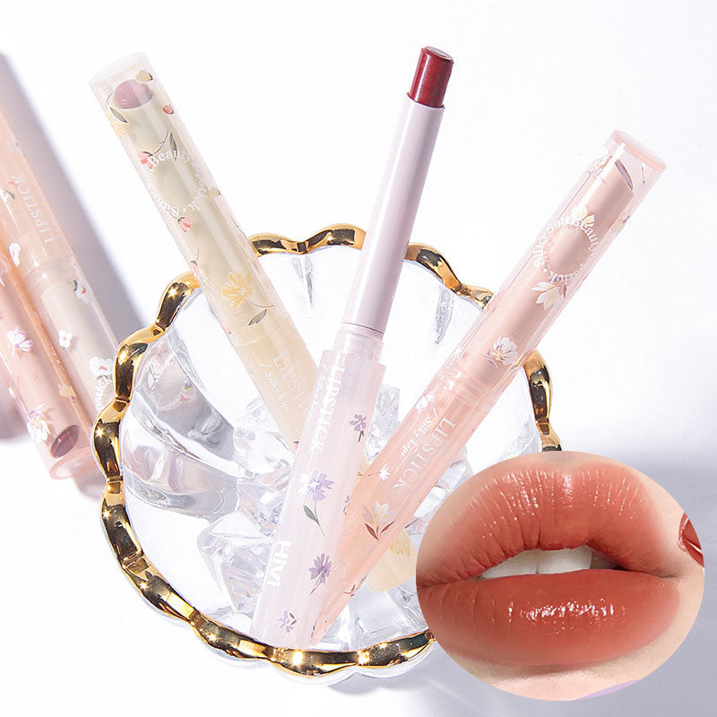 Honey Jelly Lipstick Moisturizing Gloss in Transparent Tube