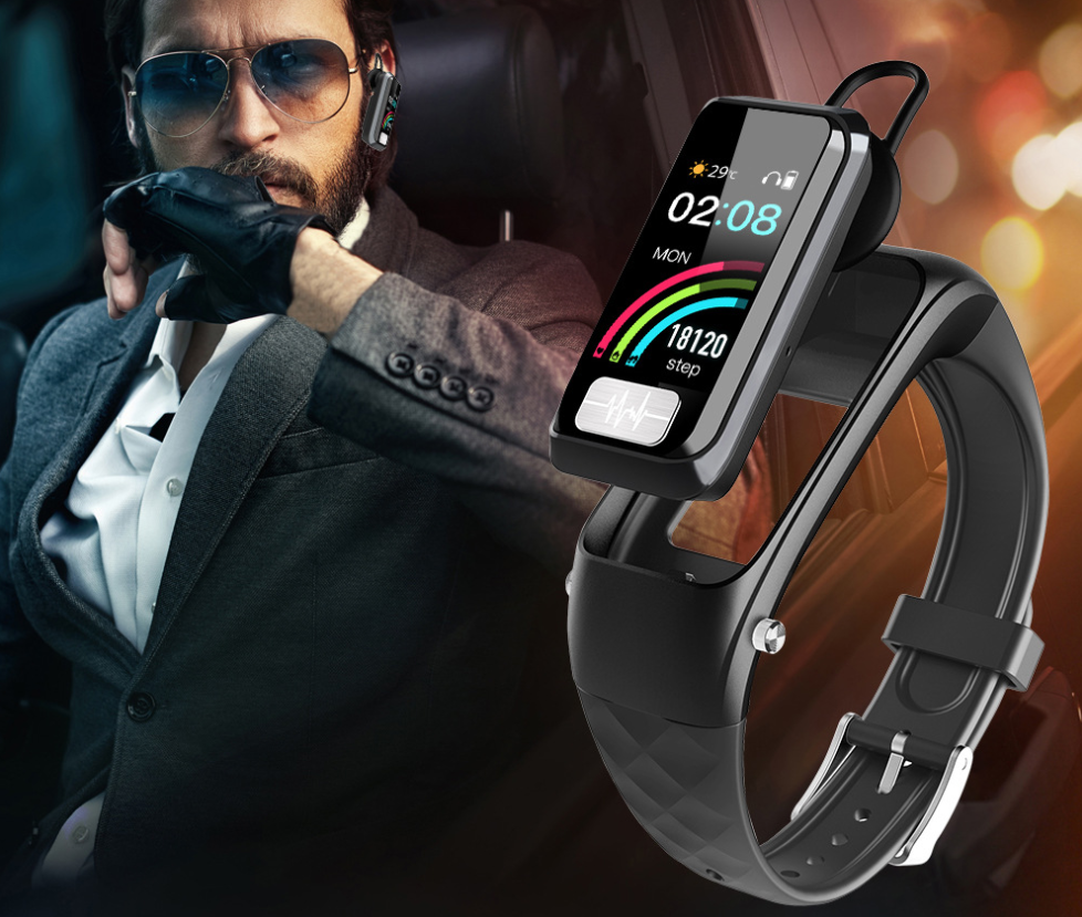 H207 Bluetooth Earbuds Smart Fitness Bracelet Watch
