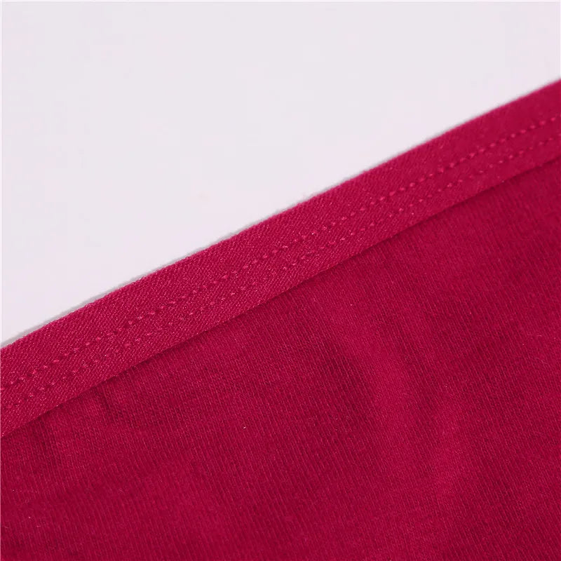 New Women's Cotton Briefs Sexy Low Waist Underwear M-2XL Female Underpant Soft Woman Sexy Panty Plus Size Lingerie