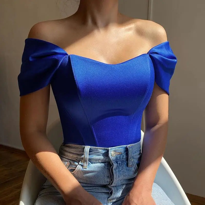 New Arrivals Women's Summer Breathable Tank Top Ladies One Shoulder Tunic Tube Sexy Club Solid Tank Top