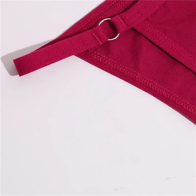 New Women's Cotton Briefs Sexy Low Waist Underwear M-2XL Female Underpant Soft Woman Sexy Panty Plus Size Lingerie