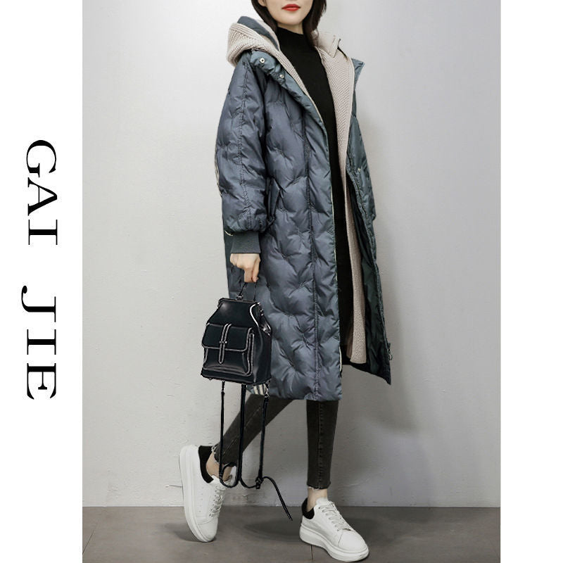 Down Cotton Outwear Women's Mid-Length 2024 Winter New Korean Style Loose Fashionable Thickeneded Casual Women's Jacket