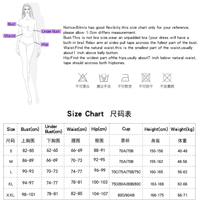 Cross-Border Export New Swimsuit Women's European and American Sexy Bikini Bikini One-Piece Swimsuit Factory Spot Wholesale