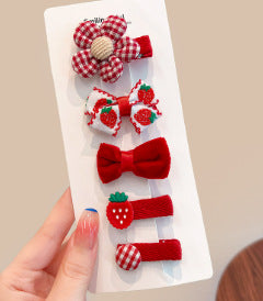 Cute baby lanugo hair small hairpin baby girl does not hurt hair hair clip baby hair small hair clip children's headdress