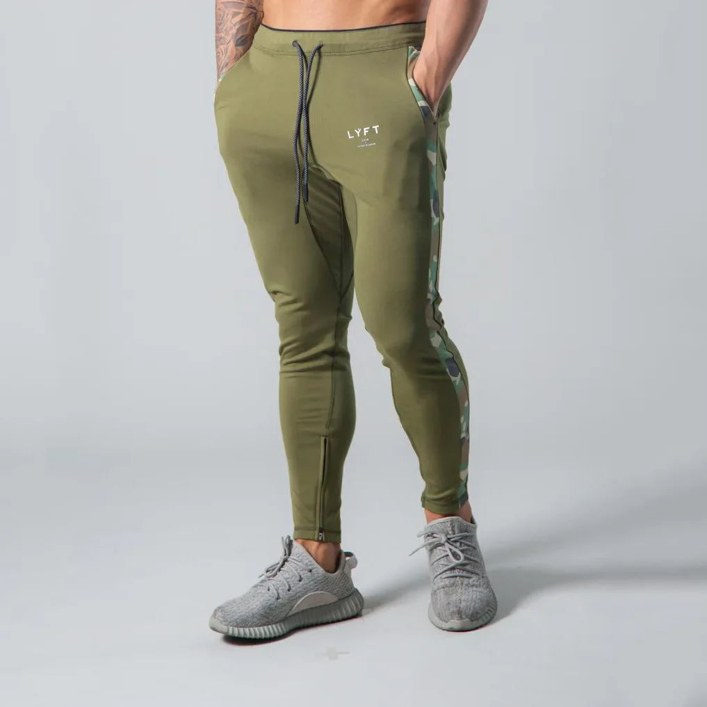2020 Autumn New Muscle Brothers Running Fitness Cotton Trousers Casual Sports Pants Men's Factory Direct Sales