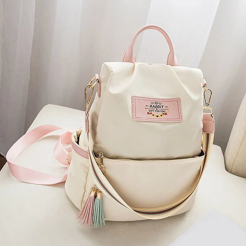 Premium Women's Large Capacity Shoulder Bag with Oxford Cloth