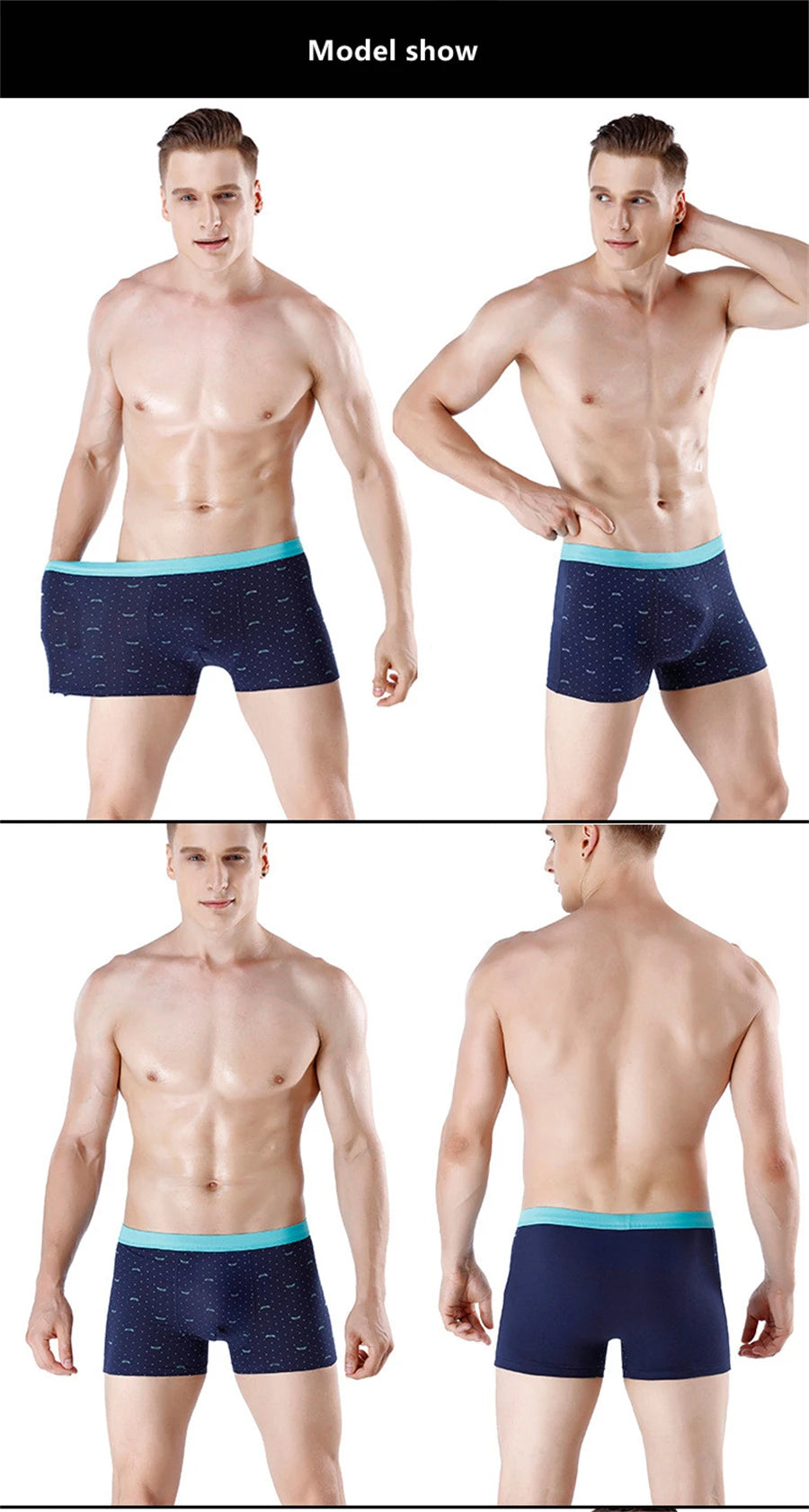 Plus Size Men's 160kg Seamless Panties Cotton Underpants Men Underwear Pure Cotton Boxer Briefs Man Intimate Boxers Mens Brand