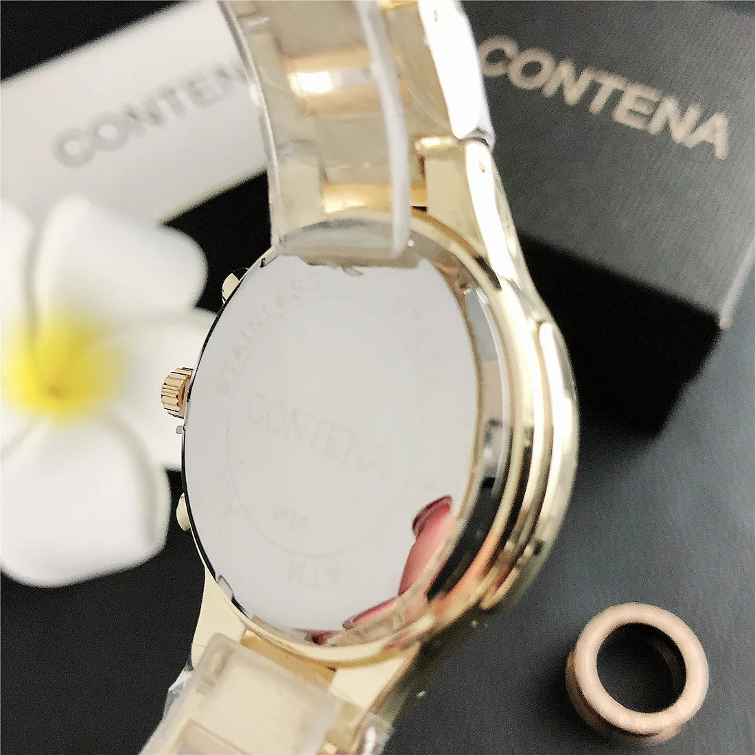 Luxury Top Brand Watches for Women Fashion Rhinestone Women Quartz Watch Elegant Rose Gold Ladies Bracelet Clock Montre Femme