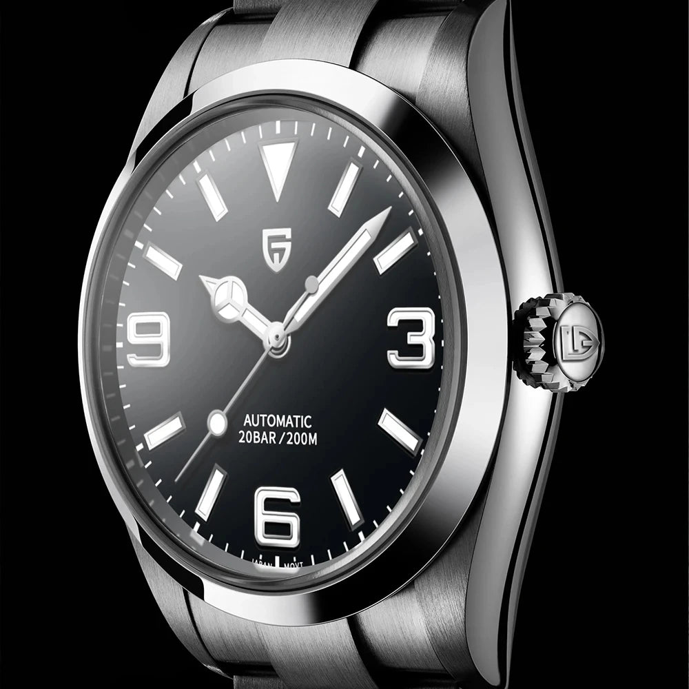 2025 New PAGANI DESIGN 40MM Men Mechanical Wristwatches Top Brand Sapphire Glass AR Coated Automatic Luminous Watch for Men
