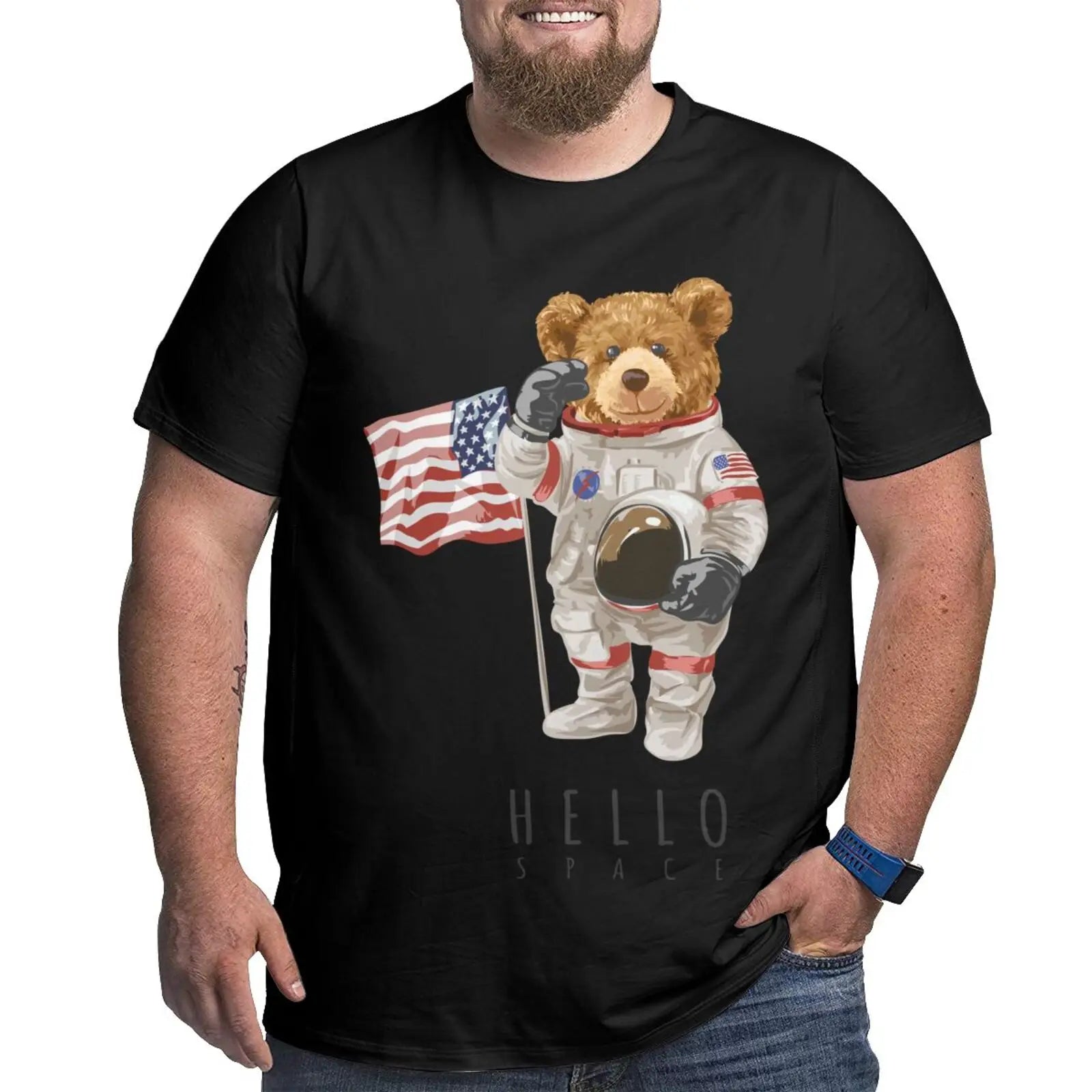 Dinosaur Park Graphic T-shirts for Big and Tall Man Plus Size T Shirts for Big and Tall Man Oversize Top Tees 1X-6X