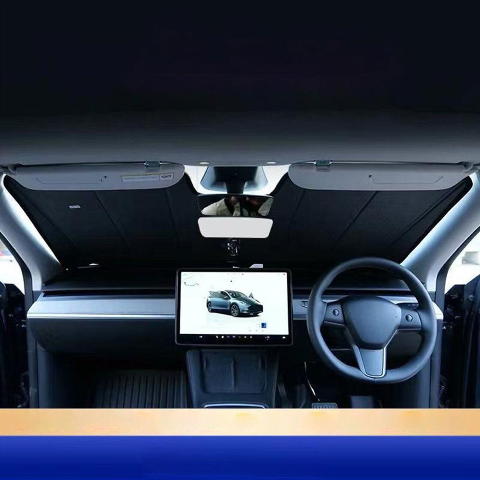 Front Windscreen Sun Shade Suitable For Mitsubishi ASX 1st Gen Peugeot 4008