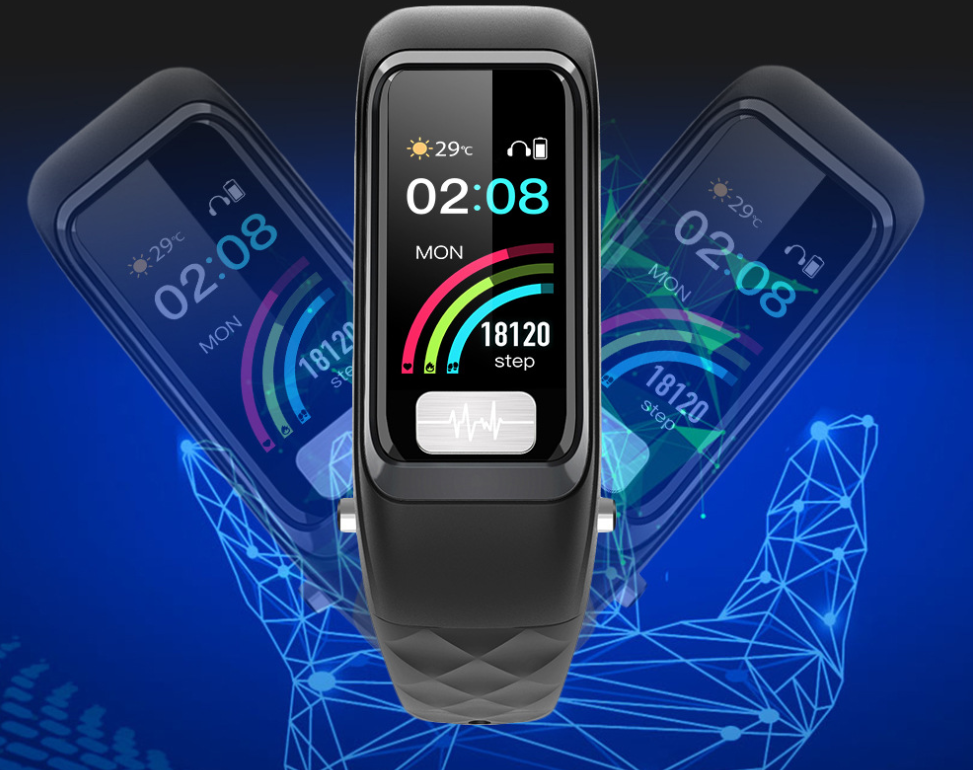 H207 Bluetooth Earbuds Smart Fitness Bracelet Watch